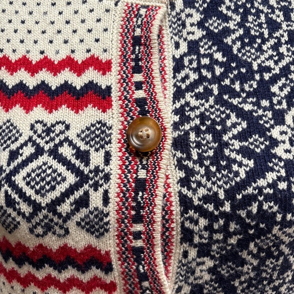 Norwegian Heritage Light Sweater -Midnight & Snow - NWT - Picture 3 of 7